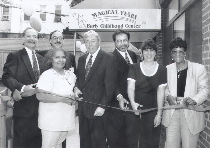 Ribbon Cutting at Magic Years