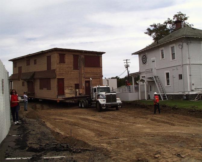 Towing the Richey House