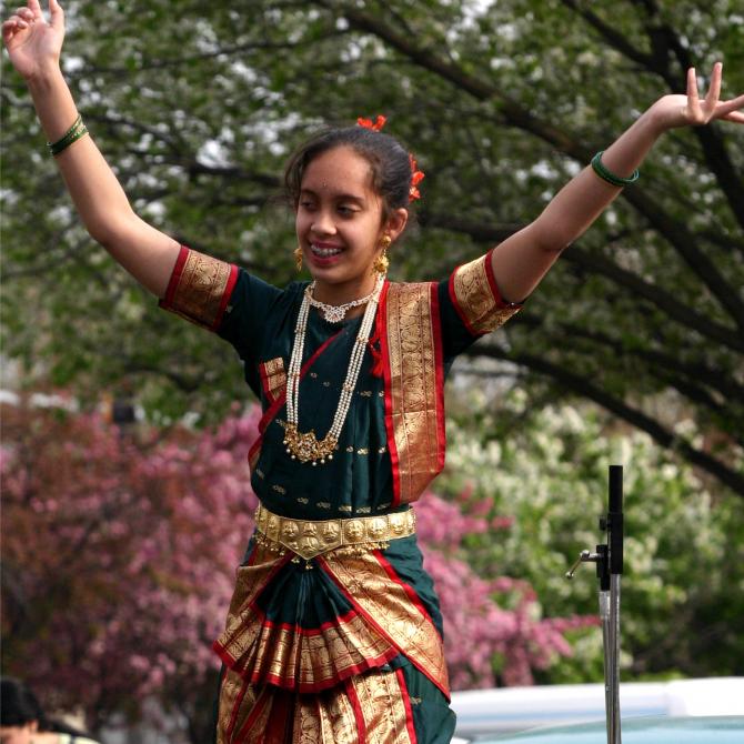 Hindu Prayer Dance