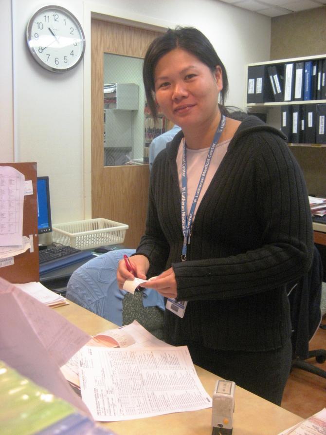 Administrative Staff woman