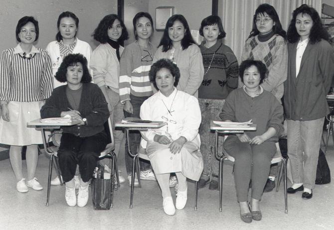Participants in the Nurse Training Program