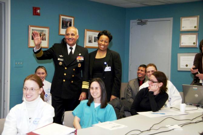 Adm. Carmona Visit