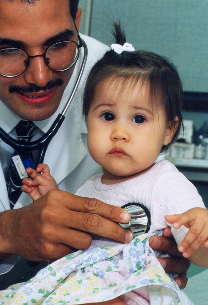 Toddler pediatrics patient