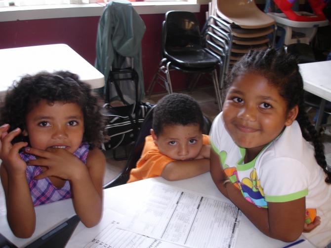 Children enjoy the CHC, Inc. Friendship Center