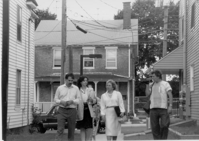 Mark Masselli and staff in the North End