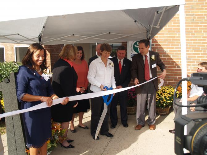 Ribbon cutting for Mary Lou Strom Primary Care Ctr
