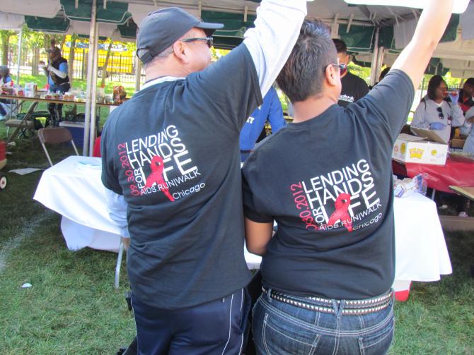 Erie Lending Hands For Life- 2012 AIDS Walk