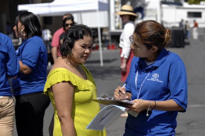 Health outreach at the fair