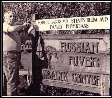 Original Sign for Russian River Health Center