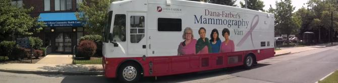Dana Farber Mammography Van at GGCHC 2012