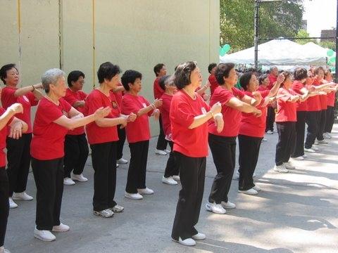 Good Health Day Aerobic Demonstration