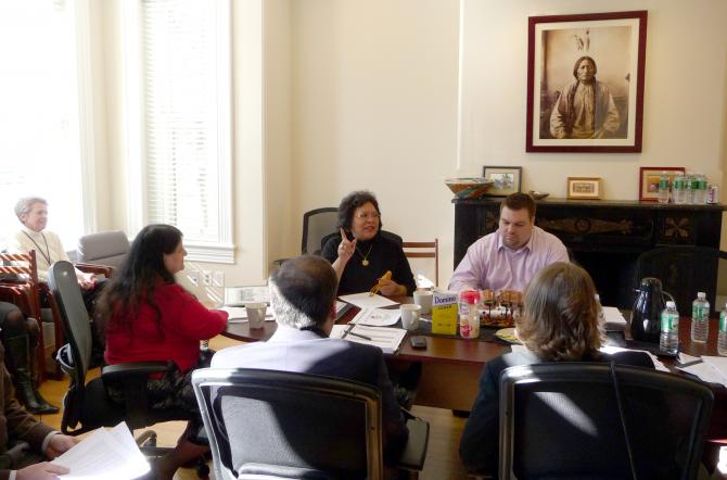 Meeting between NCUI and NCAI Executive Director