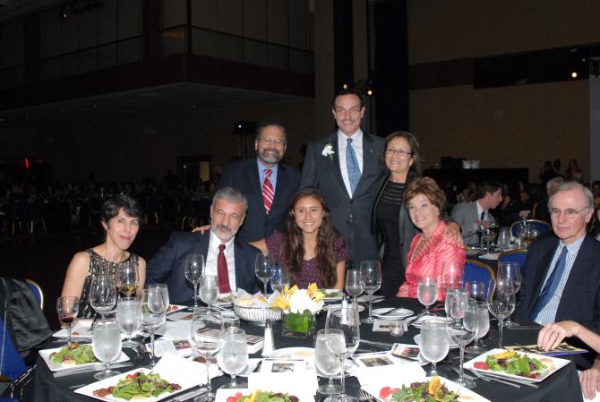 Mayor Gray with Maria Gomez and Friends