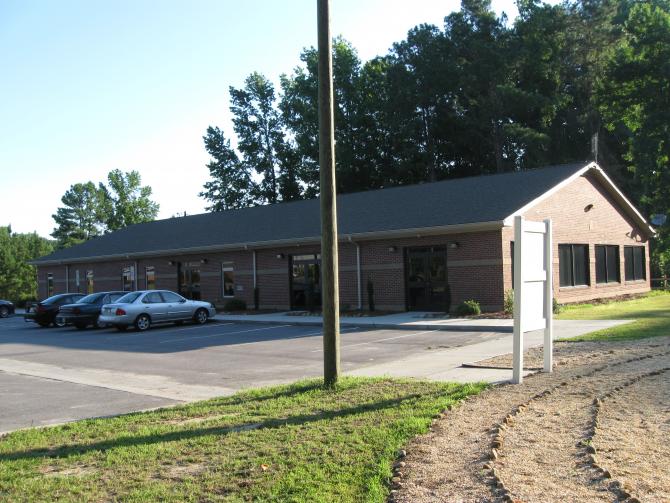 Administration Building Before Construction