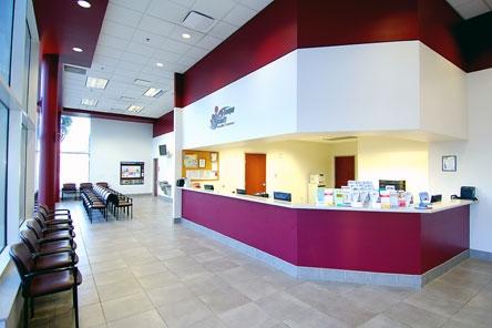 Front Reception Area