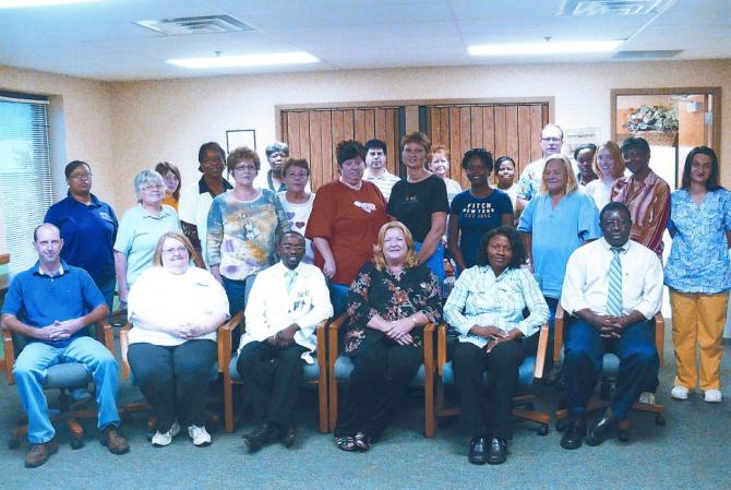 Group staff photo