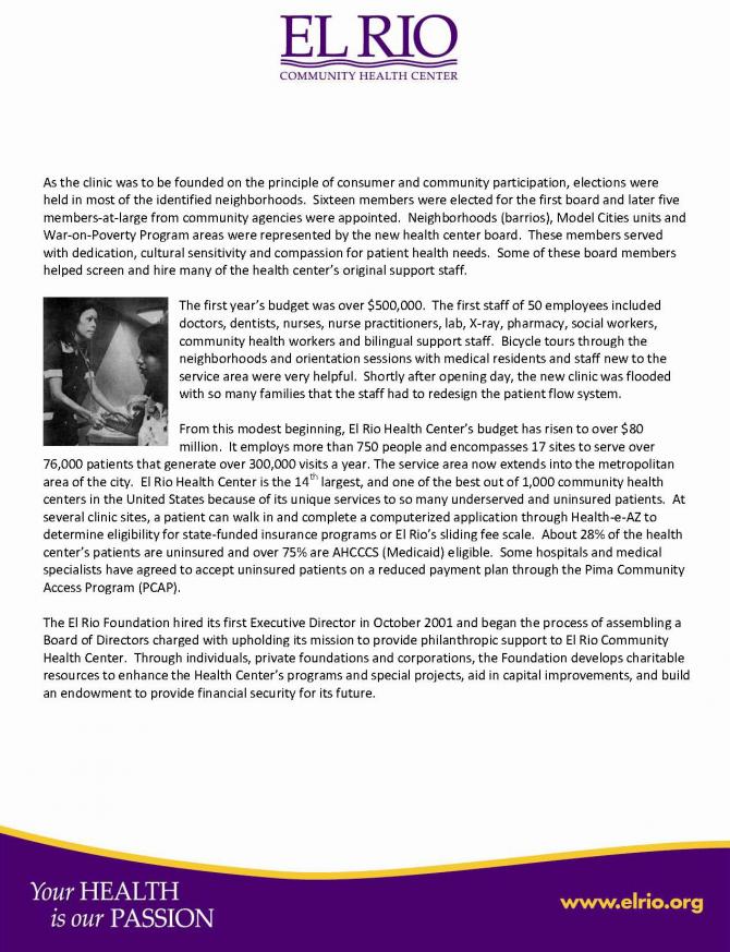 El Rio History Page 2