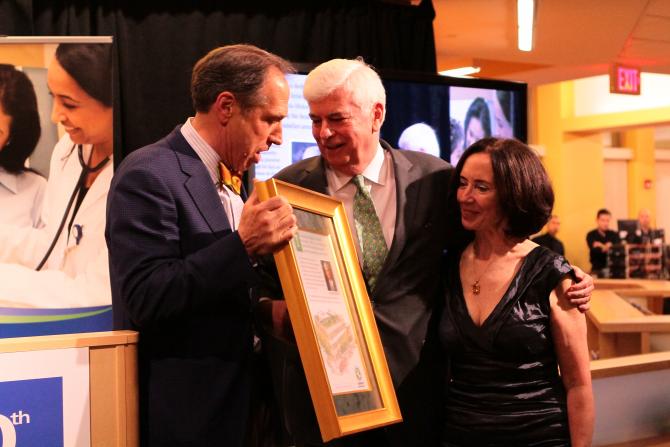 Mark, Margaret, and Senator Dodd