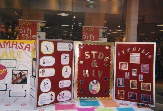 STD & HIV Display board