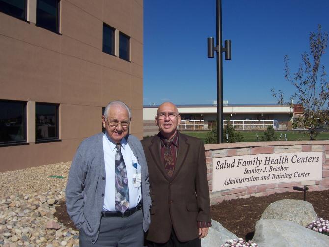 Stanley 'Jerry' Brasher and Dr. Virgilio Licona