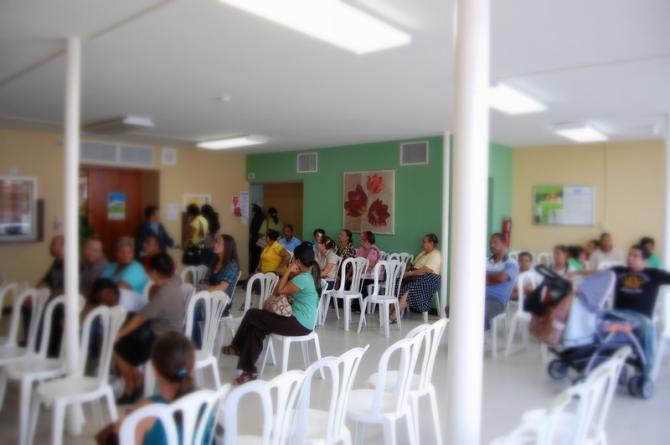 The Crowded Clinic Waiting Room