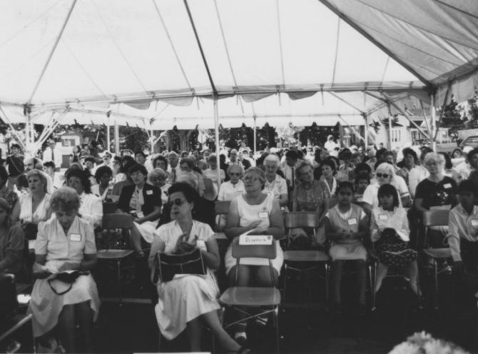 The Crowd at the Open House