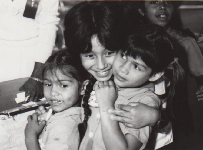 Children Enjoying the Open House