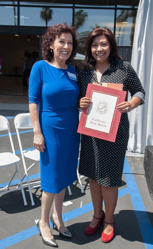 Alicia Mardini and Assemblyman