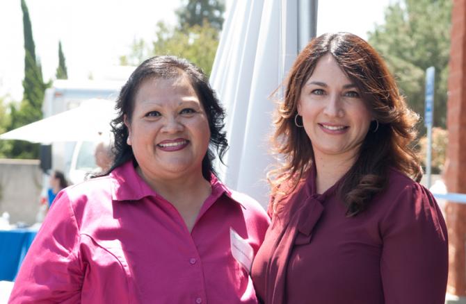 Rebecca Armendariz and Dr. Erica Gomez