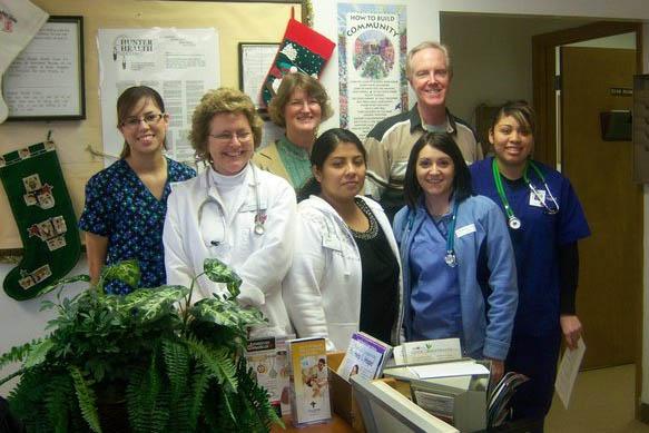 Hunter Health Clinic - Brookside Clinic Staff 2010