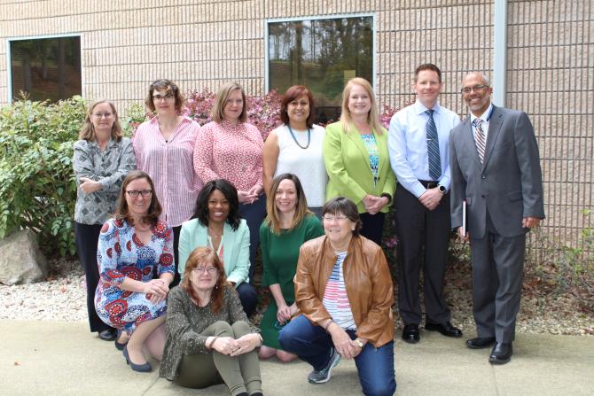 NCCHCA staff with two visitors from HRSA