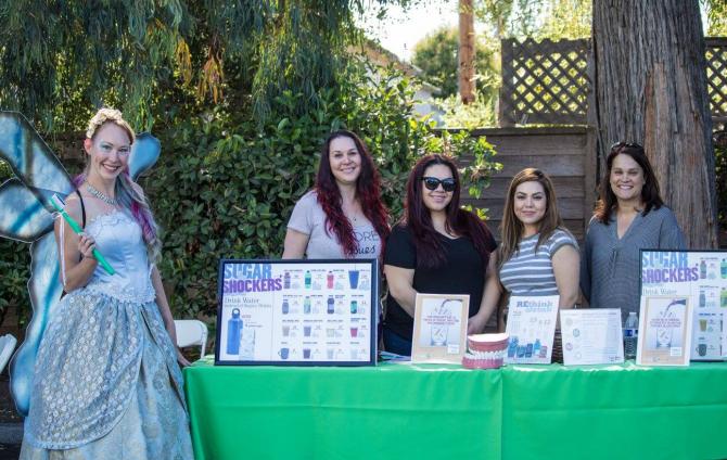 The Tooth Fairy and our amazing Santa Rosa Community Dental Center team.