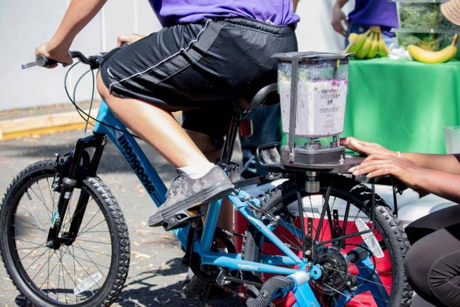 The Smoothie Bike! 