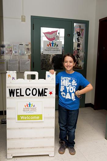 School-Based Dental Center Entrance