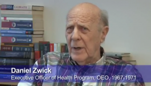 Daniel Zwick: The Community Action program and early activist neighborhood health reform